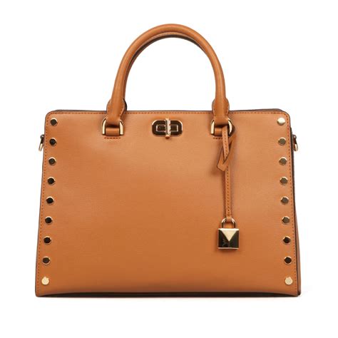 Michael michael kors sylvie stud large satchel 